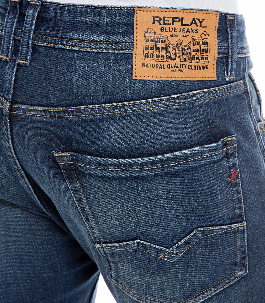 コンフォート ROCCO インディゴストレッチデニム 詳細画像 ダークブルー 8